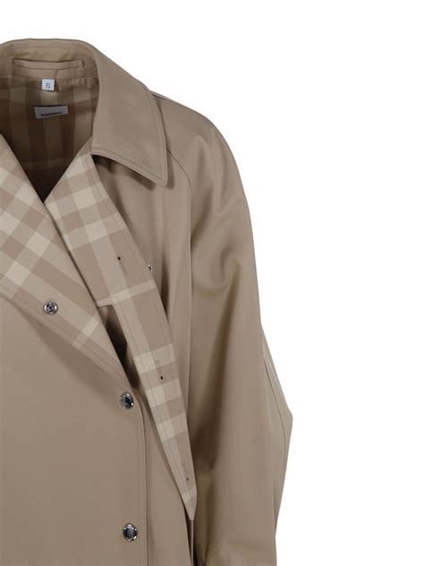 impermeabile burberry verdino|Impermeabili Burberry in Cotone Grigio taglia 40 IT .